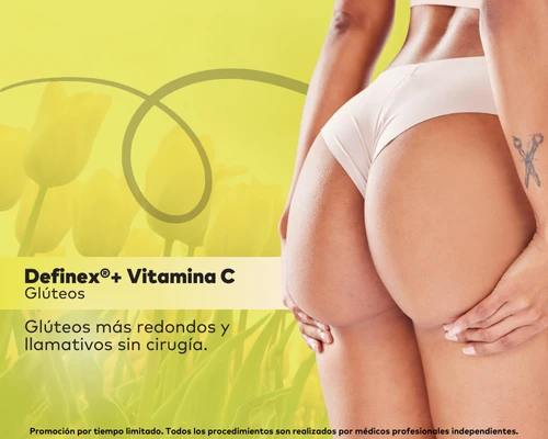 Definex® + Vitamina C en Glúteos