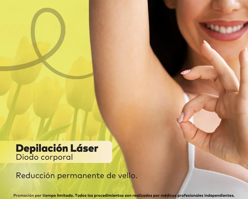 Depilación Láser Diodo corporal